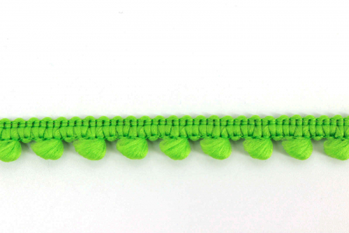 Preview: Minibommelborte grün (1 m)